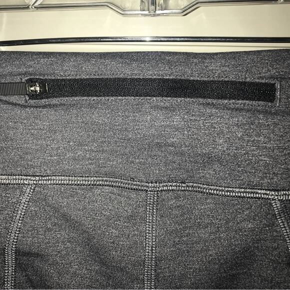 Lululemon Pace Rival Crop 22" Heathered Black 4 - Picture 10 of 11